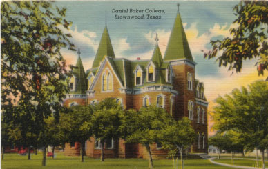 Daniel Baker College, Brownwood, Texas
