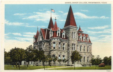 Daniel Baker College, Brownwood, Texas