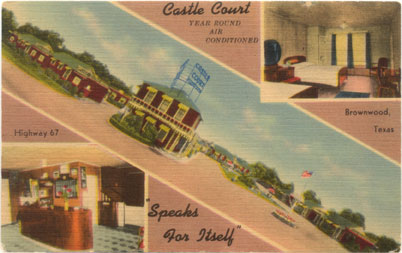 Castle Court Motel, Brownwood, Texas