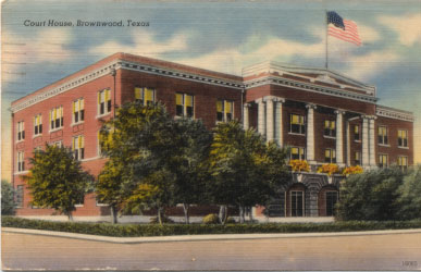Courthouse, Brownwood, Texas