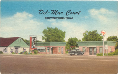 Del Mar Court Motel, Brownwood, Texas