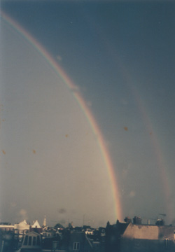 Rainbow over Amsterdam