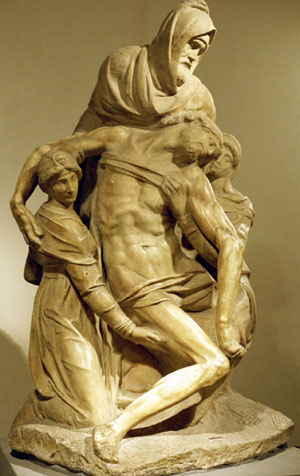 Michelangelo's uncomlpeted pieta