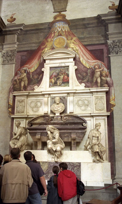Michelangelo's Crypt, Santa Croce, Florence