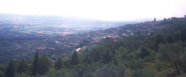 View of Cortona