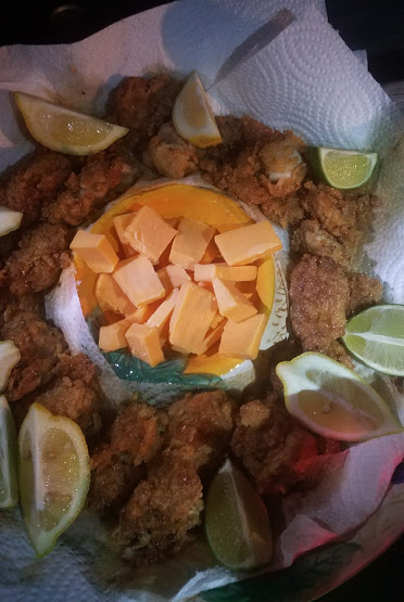 fried oysters