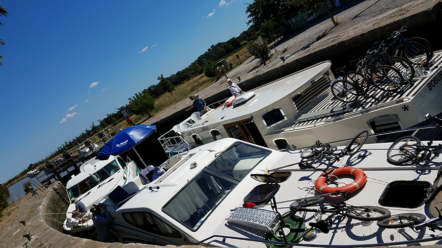 Canal du Midi lock