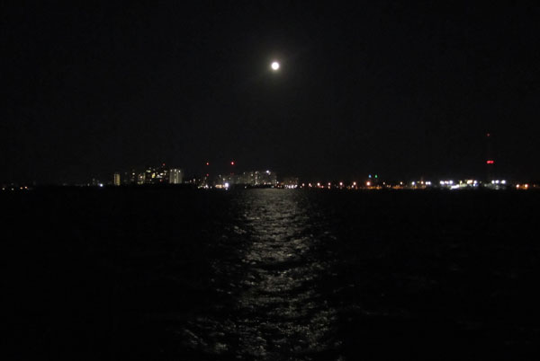 moon over Miami