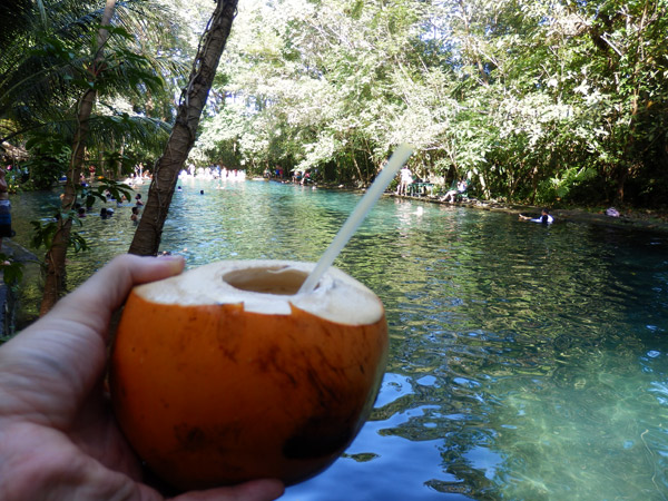 Ojo de Agua, coco loco