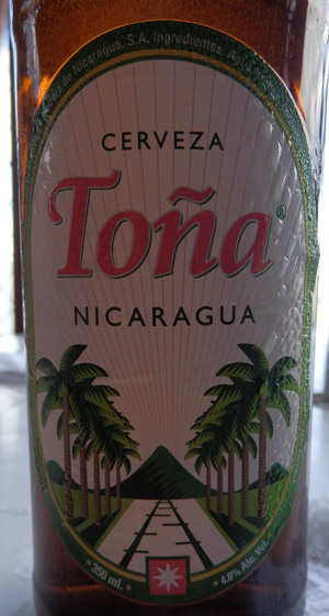 Nicaraguan for "beer"