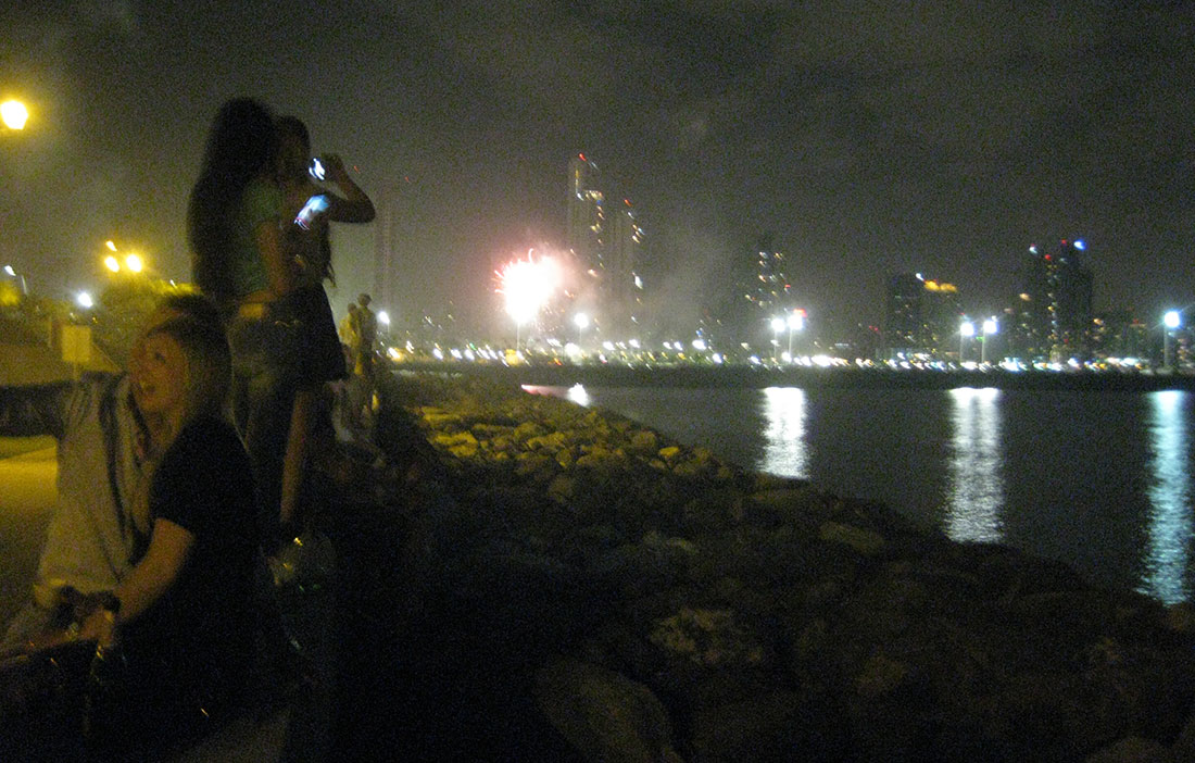 Panama fireworks