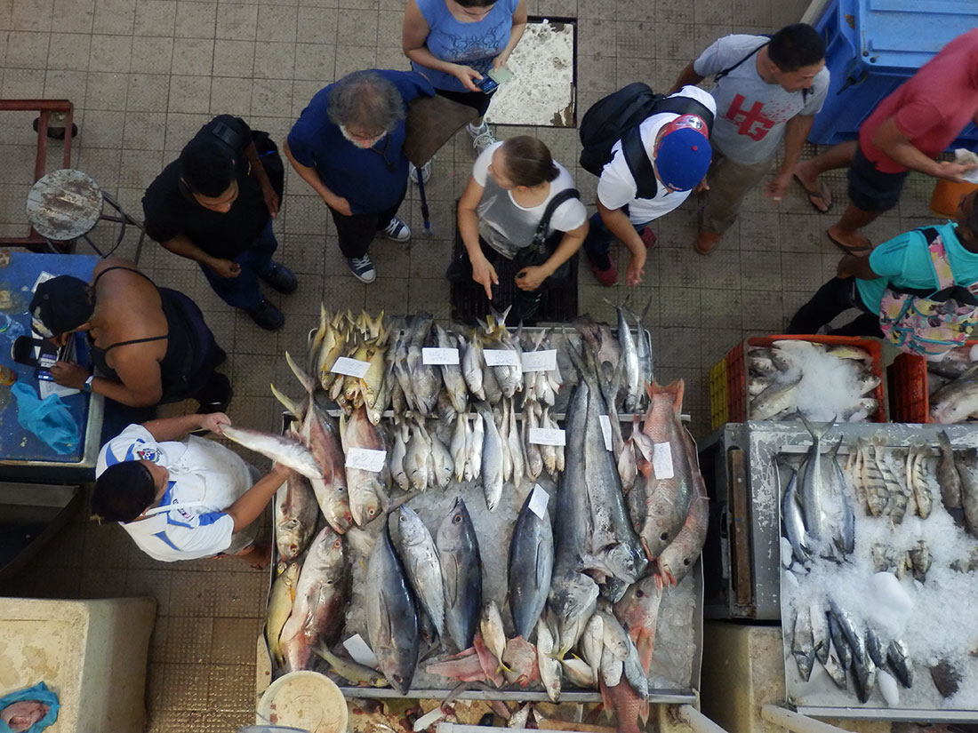 Panama fish market