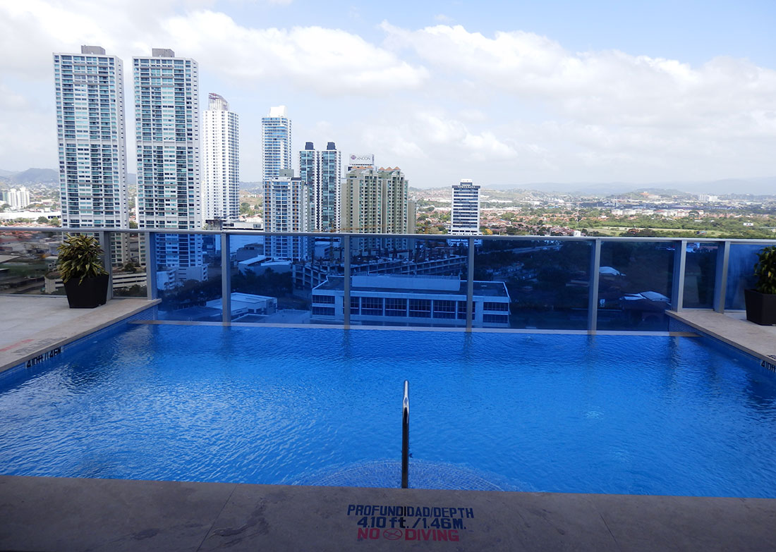 rooftop pool