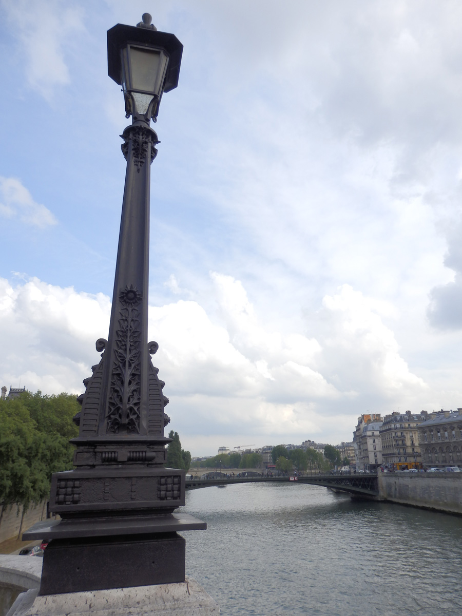 Parisian lamppost