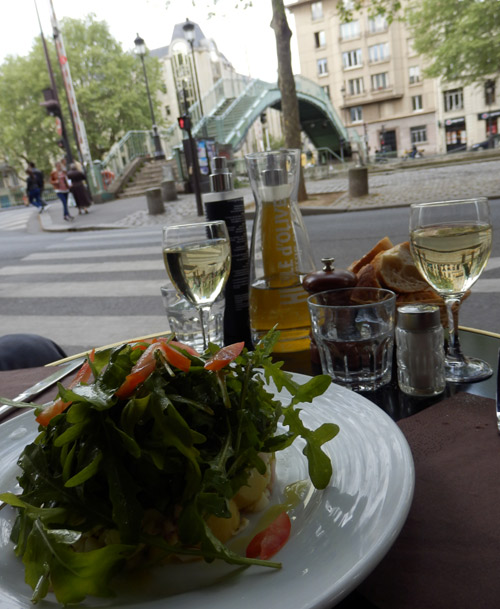 Parisian lunch