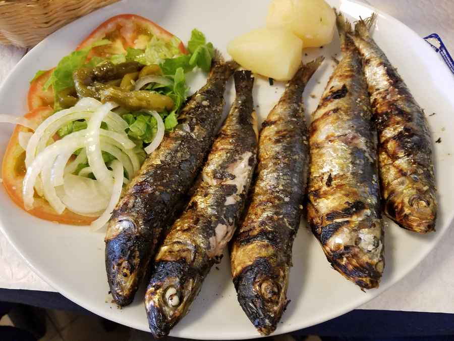 Cascais sardines