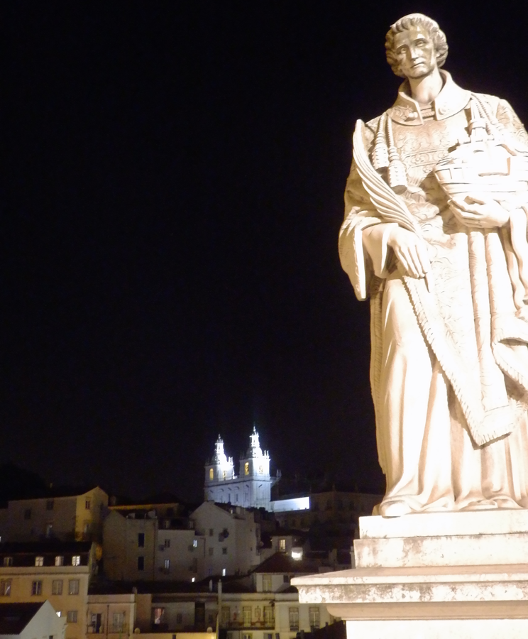 Alfama night view