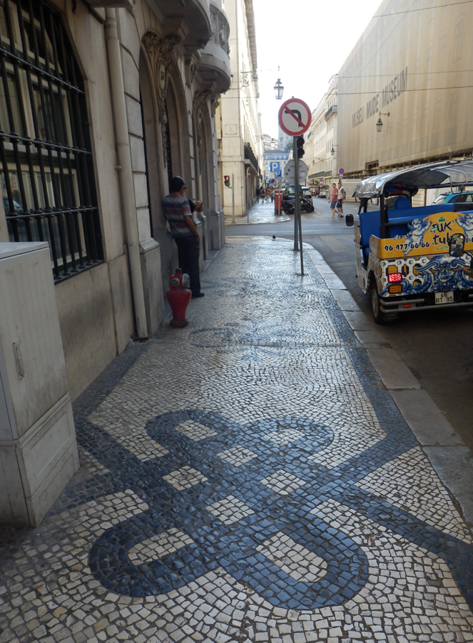 Lisbon sidewalk
