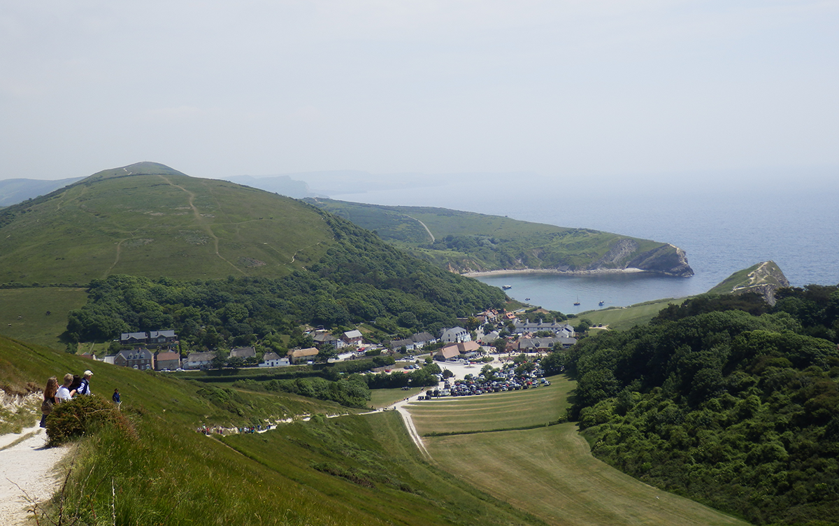 View of Lulworth Cove