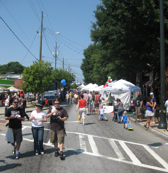 Strut streets